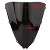 Kawasaki Ninja ZX14R (2006-2024) Windproof Motor Clear Windshield