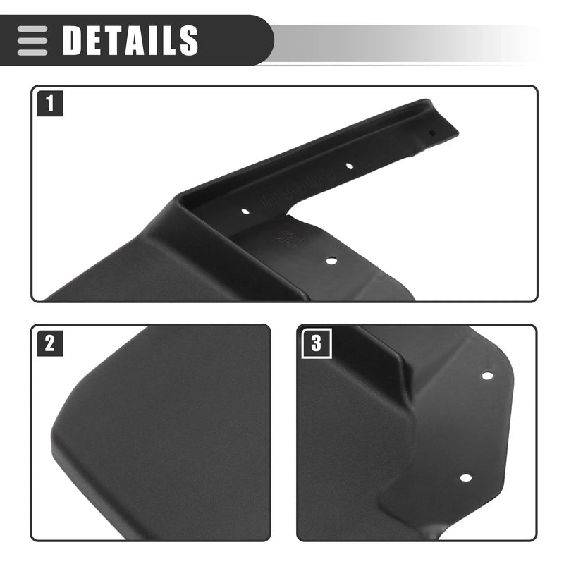 Jeep Wrangler Car Mud Flaps Splash Guards (2007-2018)