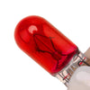 Car 10pcs Universal Red T10 12V 5W Wedge Instrument Light Bulbs