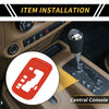 Jeep Wrangler JK JKU Center Console Gear Shift Frame Trim (2007-2018)