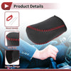 Subaru Forester (2006-2012) Black Red Faux Leather Car Gear Shift Knob Cover