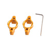 Suzuki Honda CBR600 14x18mm Gold Front Fork Preload Adjusters (2001-2007)