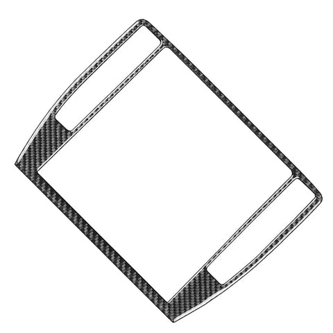 Volkswagen Passat Carbon Fiber Black Radio CD Panel Frame Trim (2001-2005)