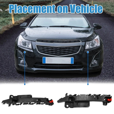 Chevrolet Cruze Front Bumper Retainer Bracket Support Mount (2011-2016)
