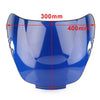 Honda CBR 600 F2 (1991-1994) White Windproof Screen Front Windshield