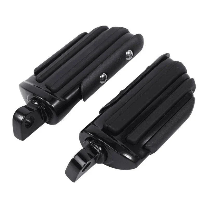 Harley Touring Softail Dyna Black Pilot Male Mount Foot Pegs