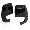 Ford Transit Custom Glossy Black Rear View Mirror Cover Caps (2012-2023)