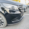 Benz V Class W447 (2016-2024) Carbon Style Bumper Spoiler Lip