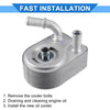 Ford Fiesta (2011-2013) with Bolt Engine Oil Cooler
