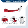 Honda CRF150F Folding Motorcycle Gear Shifter Lever Red Silver (2003–2017)