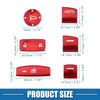 Honda Accord (2018-2022) Red 10 x Window Switch Button Covers