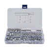 Wire Rope & Cable Line End Kit 7 Size Double Barrel Crimping Loop 245Pcs