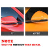 Ford Mustang Carbon Style Rearview Side Mirror Cover Caps (2015-2021)