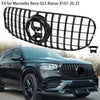 Mercedes Benz X167 GLS450 GLS580 Gloss Black Front Grille with Camera (2020-2023)