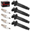 Yamaha YZF-R6 Ignition Coils & Spark Plug (1999-2002)