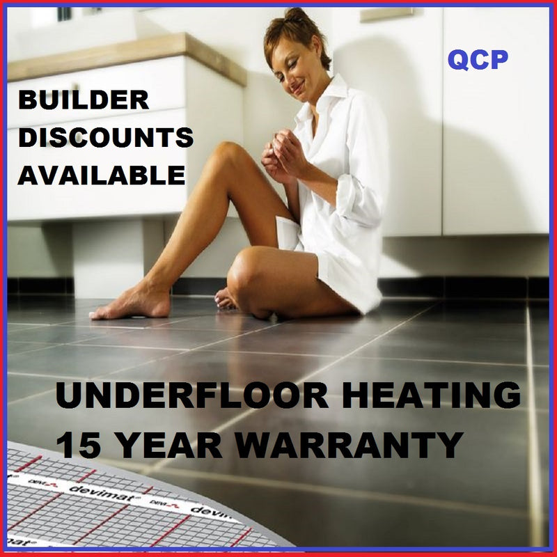 Floor heating Underfloor mat kit 5 SqM under tile
