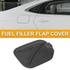 Ford F-150 2022-2025 Gas Tank Flap Carbon Fiber Black Fuel Tank Door Cap