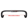 Road Bike - Compatible with Various Models Carbon Fiber Drop Bars 31.8mm