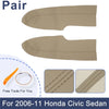 Honda Civic Sedan Beige Front Door Armrest Covers (2006-2011)