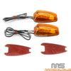 Motorcycle - Amber Indicator Lamp 12V Mini LED Turn Signal Light