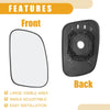 Land Rover Discovery Left Rear View Mirror Glass (1989-2004)