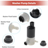 Dodge Neon Windshield Washer Pump w/Grommet (2000-2005)