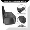 GMC Envoy Mud Guard Front & Rear Side Splash Guards (2002 - 2009)