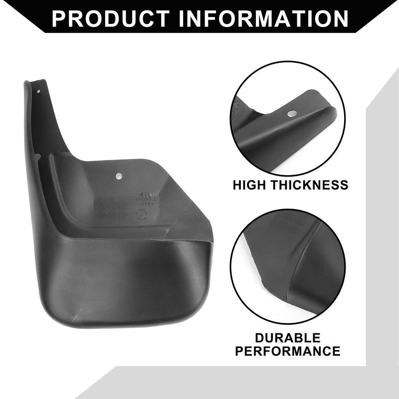 GMC Envoy Mud Guard Front & Rear Side Splash Guards (2002 - 2009)