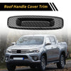 Toyota Tundra Carbon Fiber Pattern Roof Handle Cover Trim (2014–2021)