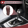 Ford Fiesta 2009-2012 Brown Faux Leather Gear Shift Knob Cover