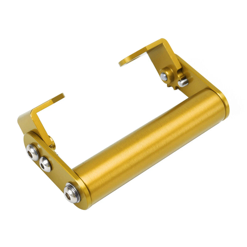 Motorcycle 22mm CNC Gold Phone Holder
