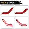 Jeep Front Rear Door Handle Panel Bezel Cover Trims (Fits All Years)