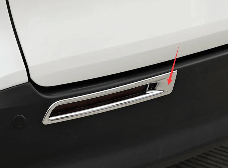 Toyota Sienna ABS Chrome Fog Light Lamp Frame Rear Cover Trim (2021-2023)