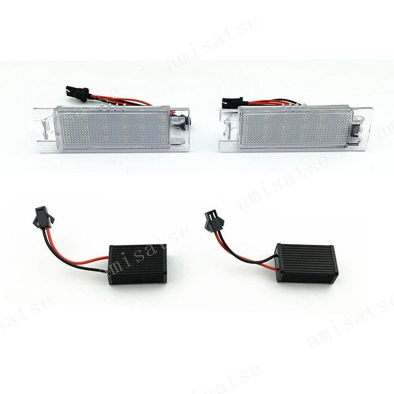 Opel Zafira B, Astra H, Corsa D 2 x CANBUS LED License Plate Lights (2005-2015)