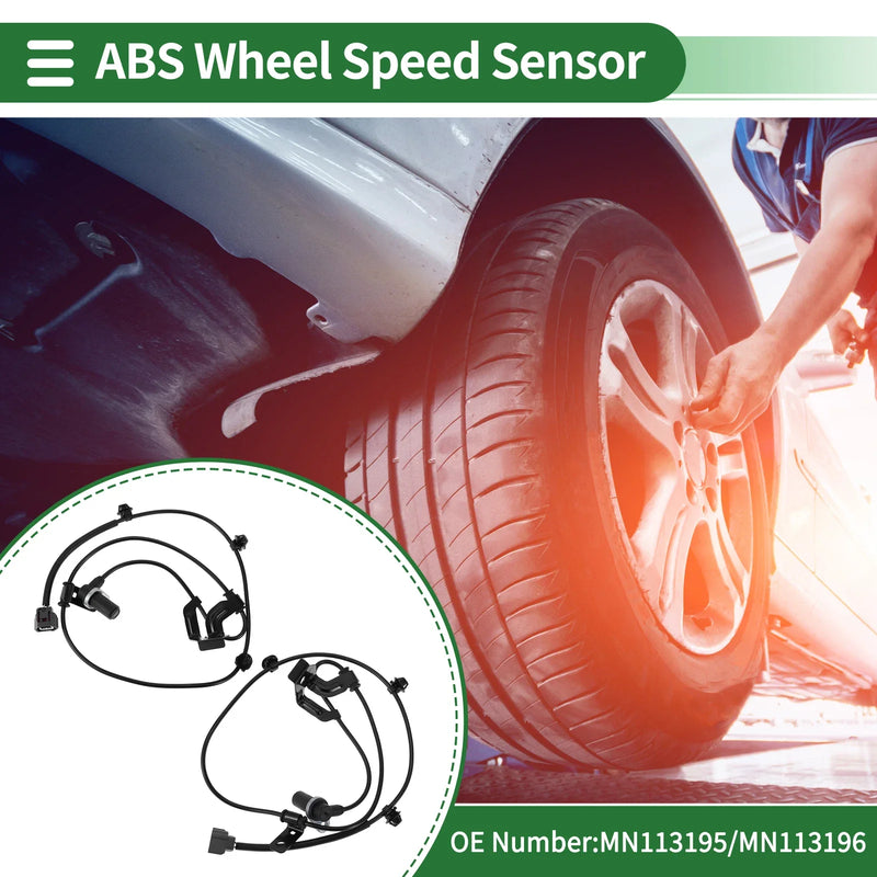 Mitsubishi Eclipse ABS Wheel Speed Sensor Set (2000-2005)