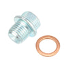 Mitsubishi M14x1.5 Oil Drain Plug Set (4) with Washer (2001-2023)