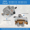 Yamaha Grizzly 550 YFM550 Rear Left/Right Brake Caliper & Pads (2009–2014)