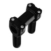 Harley Dyna Softail Fatboy 4" Black Handlebar Risers