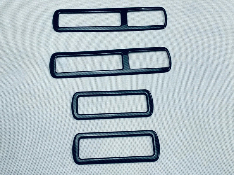 Toyota Highlander Carbon Fiber Rear Upper Air Outlet Vent Cover Trim (2020-2023)