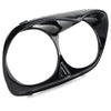 Harley Road Glide Black Headlight Bezel Scowl Outer Fairing (1998-2013)