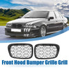 BMW 525i 530i E39 Diamond Star Black Front Hood Bumper Grille