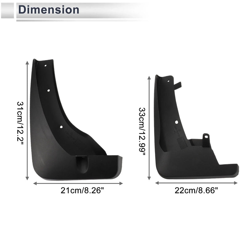 Infiniti QX50 Mud Flaps Splash Guards 1x (2019-2023)