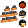Trailers and Trucks 12V 24V 10 Piece Set Orange Amber LED Lights