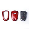 2015-2023 Cadillac ATS CTS CT6 Carbon Fiber Red Key Cover Case (2015-2023)