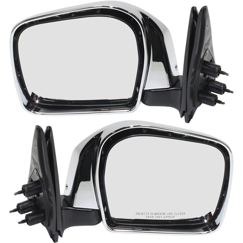 Set Of 2 Mirror Manual For 2001-2004 Toyota Tacoma Manual