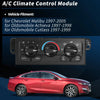 Chevrolet Malibu A/C Heater Climate Control Module Panel (1997-2005)