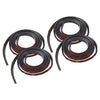 Mitsubishi 69'' Wheel Eyebrow Fender Flares Edge Trim Rubber Seal