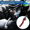 Honda CBR600RR Adjustable Brake Clutch Levers  Solid Red (2007-2016)