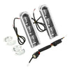 Harley Touring FLHX Chrome LED Inserts Saddlebag Light (2014-2024)