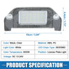 Dodge Dart White LED License Plate Light Assembly 2835SMD